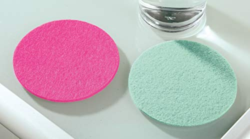 GILDE Filzuntersetzer rund Filz Untersetzer 4er Set, Varianten:pink