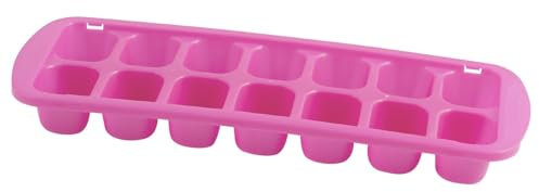 Home Lot de 2 Formaghiaccioli en Plastique de Forme Ovale 14 Places Multicolore