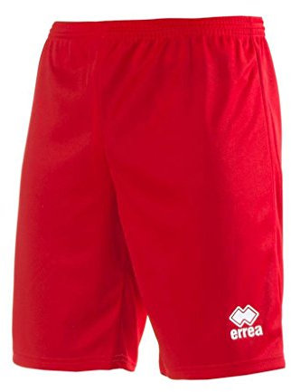 Errea Maxy Skin, Pantaloncini Sportivi Uomo, Rosso, L