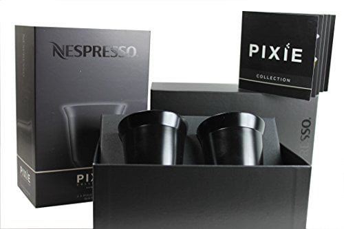 Nespresso Pixie Espresso Ristretto Metall Becher Tasse