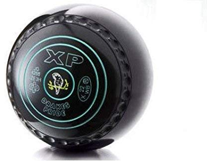 DRAKES PRIDE XP FLAT GREEN PROFESSIONAL BLACK BOWLS##B3244** (1)