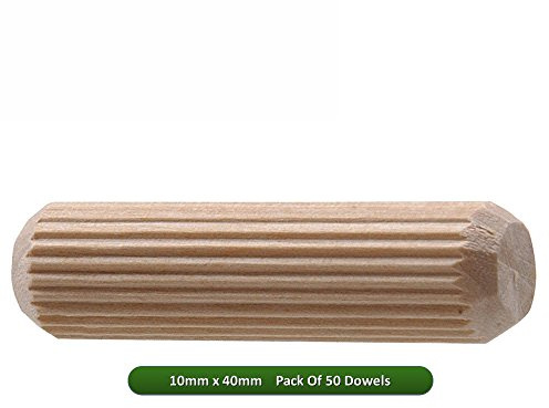 Fort Fasteners® Wooden Dowel 10mm x 40mm Pack Of 50