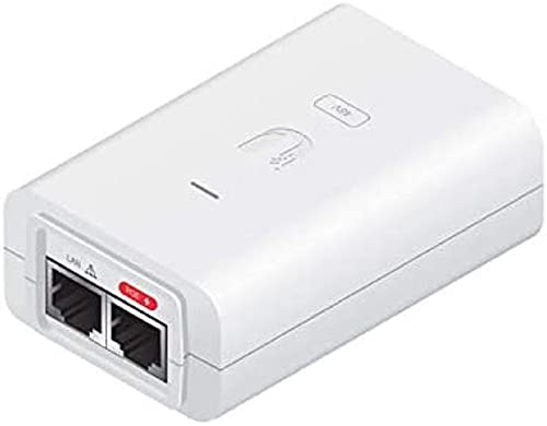 Ubiquiti Networks PoE Injector, 48VDC, 24W White, POE-48-24W-WH (White)