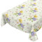 Wachstuchtischdecke abwaschbar Garten Tischdecke Wachstuch Rund Oval Eckig Indoor Outdoor Blumen Muster 100x140cm