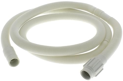 DL-pro Ablaufschlauch 22/24mmØ 2,28m für Whirlpool Bauknecht 481253029113 Schlauch Abwasserschlauch für Waschmaschine Geschirrspüler Spülmaschine