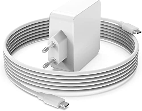 65W USB Tipo C Cargador Compatible con Samsung Galaxy Book Pro 360 Notebook 7 9 Pro Pen NP950QDB NP930QDB NP950XDB NP930XDB 15,6” & 13,3” Galaxy Book 2 3 4 360 Adaptador para Ordenador Portátil