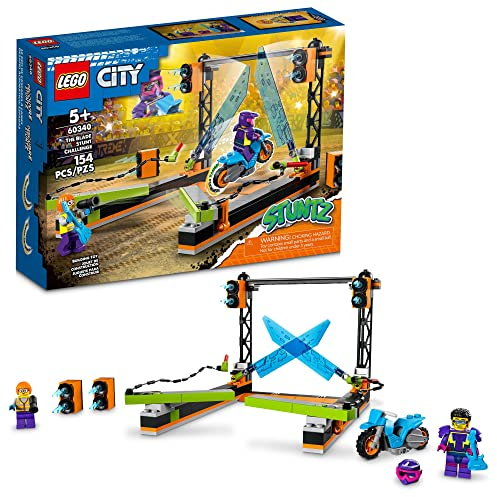 LEGO City Stuntz The Blade Stunt Challenge 60340 Bauspielzeug-Set für Jungen, Mädchen und Kinder ab 5 Jahren (154 Teile)
