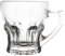 Rammento 6-Pack 180ml Small Clear Crystal Glass Tea Cups | Dishwasher Safe Turkish Tea Glasses for Hot Drinks | Coffee/Tea Mugs Set for Guests and Housewarming Gift | Irish Coffee Glasses Set for 6
