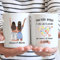 Amica regalo Tazza Personalizzabile Amiche, Sorelle, cugine, zie, mamme, cognate - Nome, Capelli, Abito e tanto altro da Personalizzare - Idee Regalo donna Compleanno, Natale (Bianco, Ceramica)