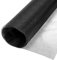 QWORK® 1 pezzi rete zanzariera ricambio, zanzariera in fibra di vetro, 200 x 200 cm, mantenere la circolazione dell'aria fresca, nero, 18 mesh