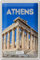Blechschild 20x30cm gewölbt Athen Greece Akropolis Deko Geschenk Schild