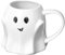 Cabilock Tasse à Café Citrouille Tasse Mignonne Tasses à Café Fraîches Tasse De Cadeaux Dhalloween Tasse Fantôme Tasse Délément Fantôme Tasse Deau Blanche Ancien Bureau Coupe Céramique