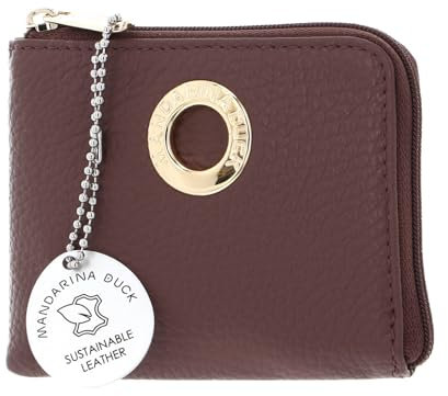 Mandarina Duck Leder Geldbörse Mellow Leather Wallet Balsamic Mauve
