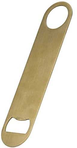 Stainless Steel Beer Bottle Opener with Easy Rotation, Protruding Strip Blade, Suitable for Bar Bartenders Household (Gold)