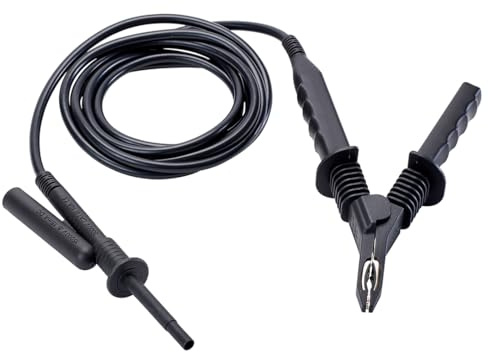 Chauvin Arnoux HV-Messleitung 15 kV (8m) mit Krokodilklemme (sw) Guard