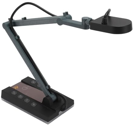 15MP Dokumentenkamera, HDMI 4K 30fps Faltbare Dokumentenkamera, Unterstützt 128G Speicherkarte, für Live-Demo, Webkonferenzen, Fernunterricht, Fernunterricht