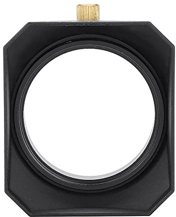 Paraluce DV da 49 Mm Paraluce Quadrato per Videocamera DV Filtro Obiettivo per Videocamera Digitale o Filettatura a Botte