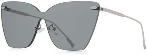 WxuuLTGJR Damen Brillengestelle Rahmenlose Sonnenbrille Uv400 Brillengestell Metall Schmetterling Reisezubehör Stilvolles Brillengestell