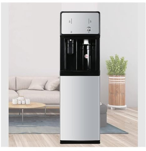 Freestanding Water Cooler Dispenser, Hot & Cold Settings, Room Temperature, Hot Water and Cold Water 3 Function, Deal for Fitness Club, Hotel, Restaurant, Coffee Shop, Office
