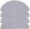 Rrochio Chiffon Mop pour roborock S8 Pro Ultra, 4 Chiffons pour Robot Aspirateur roborock S8 Pro Ultra, Accessoires de Nettoyage Réutilisables Pièces de Rechange Lavables en Microfibre