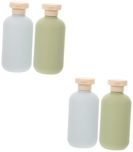 minkissy 2sets Lotion Bottle Empty Spray Bottles Skincare Containers Handwash Oil Bottle Pump Bottle Continuous Spray Bottle Shampoo Travel Container Conditioner Water Bottle Aussie 2pcs*2
