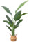 DOKKOME Grand oiseau de paradis artificiel - 160 cm - Palmier tropical avec 10 feuilles - Bananier en plastique - Plante en pot - Décoration pour salon, chambre à coucher, bureau