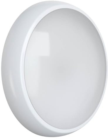 LED Multi Wattage Round Bulkhead Ceiling Wall Light, Waterproof, IP65, 120 Lumens/Watt, 8-16W Switchable, 2700K-6000K 5-CCT Switchable
