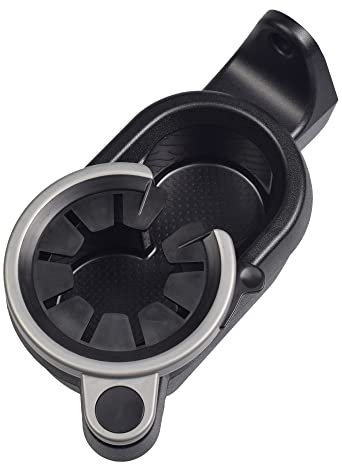 Auto-Mittelkonsole Getränkehalter Flaschenaufbewahrung passend für Benz Smart Fortwo 451 2007 2008-2014 A4518100370 (schwarz)