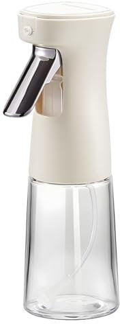 OUYUE Cocina Dispensador De Aceite El Atomizador Rociador De Aceite For Uso Doméstico Es Adecuado For Freidoras De Aire, Ensaladas, Freír, Asar A La Parrilla, Etc. Pulverizador Aceite Spray(White)