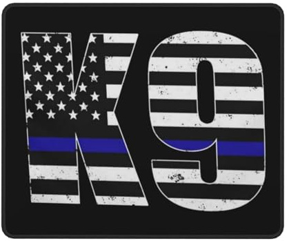 Mauspad Polizeiliche Dünne Blaue Linie Mausunterlage Gaming Mouse Pad Mat Wasserdicht Mousepad Für Büro Studium Arbeit M