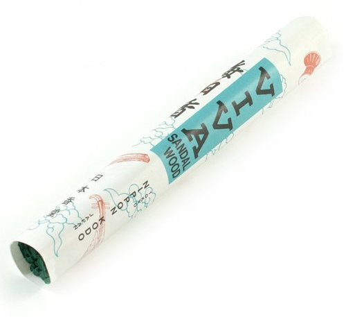 Mainichikoh Viva Sandalwood & Pine Blend Japanese Incense Sticks by Nippon Kodo Mainichi Koh Daily, 30 Mins Per Stick - Short