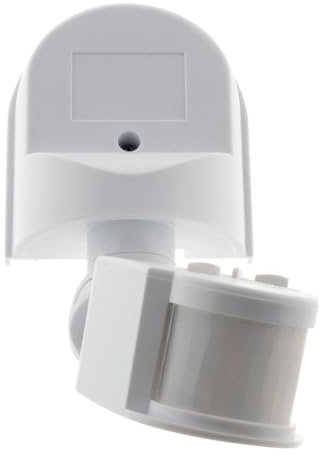 Détecteur de mouvement IP44 - tête orientable - 1200W - blanc - Elexity