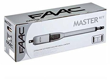 FAAC MASTER KIT 415 230V AUTOMAZIONE CANCELLO BATTENTE BATTENTI ANTA 104415445