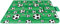 Bestlivings Picknickdecke wasserabw. mit Fotodruck, Auswahl: Größe - 200x300 cm Design - Fussball, Stranddecke Kofferraumunterlage Campingdecke