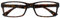 The Reading Glasses Company Braune Schildpatt Distanzgläser Designer Stil Herren Damen M92-2 -2,50