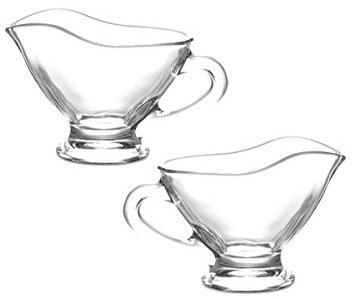 Pasabahce 55002 Basic Lot de 2 saucières en verre 50 ml
