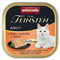 animonda vom Feinsten mit Schlemmerkern in Huhn & Lachsfilet + Spinat (32 x 100g), getreidefreies Katzenfutter nass ohne Zucker, mit frischen, fleischigen Zutaten