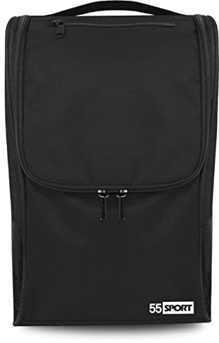 55 Sport Belüftet Fußball Schuhtasche mit Reißverschlusstasche