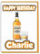 AK Giftshop Geburtstagskarte mit Whisky-Motiv, personalisierbar