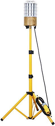 Choen 100W Led Tripod Work Jobsite Light 110V Construction Site Lights 12000lm,360° Lighting Indoor and Outdoor Use for Building Contractors,Painting/Plaster,DIY Room