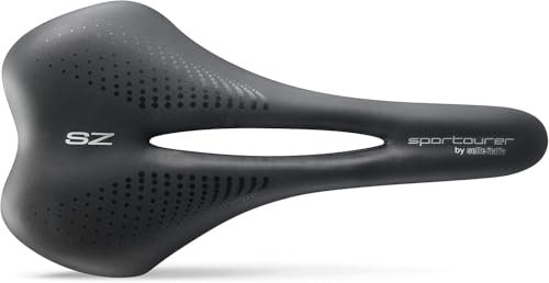 Selle Italia Unisex – Erwachsene SZ Flow Sattel, Schwarz, S2