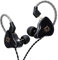 Yinyoo KBEAR KS1 Kabelgebundene Ohrhörer, 1DD Deep Bass Earbuds Noise Cancelling In-Ear-Ohrhörer mit Mikrofon-Ohrbügeln für Laptop Android Phone Computer Workouts Running (ohne Mikrofon, Schwarz)