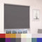 Caecus Dark Grey Blackout Roller Blinds Made To Measure Window Blinds Easy Fit Child Safe Thermal Properties Home Office Fitting Included Up To 180cm Width x Up To 160cm Drop