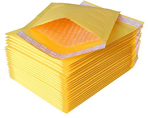 A5 Luftpolsterumschläge Befitery 20 Stück Poly Bubble Mailer 16.5cm x 22cm Gepolsterte Umschläge für Selbst Dichtung Verpackung