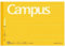 KOKUYO Campus Composition Notebook, Half Size Junior Composition Book, B 7mm Dotted Rule, 30 Sheets, Yellow, Educational and Learning Activities for Kids (NO-293AT)