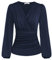 GRACE KARIN Damen Langarm Bluse Elegant Laterne Langarm Slim Fit Plissee-Tops Einfarbige Tunika Bluse CL1341A22-03_00S