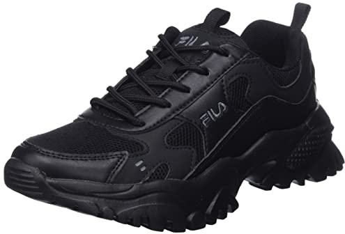 FILA Damen Electric Flow wmn Sneaker, Black-Black, 39 EU