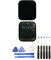 JUANIO Pantalla Completa: Vidrio+LCD Compatible con Apple Watch Serie 4 40 mm + Herramientas