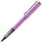 Lamy AL-star lilac Tintenroller - leichter Stift mit transparenten, ergonomischen Griff & Strichbreite M - Gehäuse aus Aluminium – mit Tintenrollermine M 63 Strichbreite M in schwarz
