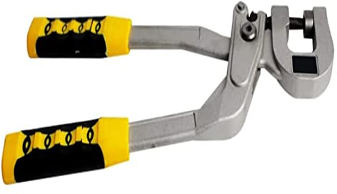 NOYOTA Entfernerzange, Separator, Zangenwerkzeug, Kielklemmenzange, gerader Schaft, Kiel-Crimper, Deckengitter-Installations-Handwerkzeug, Holzbearbeitungswerkzeug (Color : Yellow Silver)